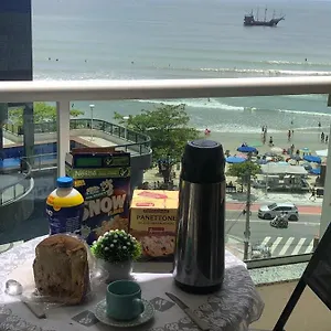Aconchegante Apartamento, Com Excelente Vista Mar Apartamento